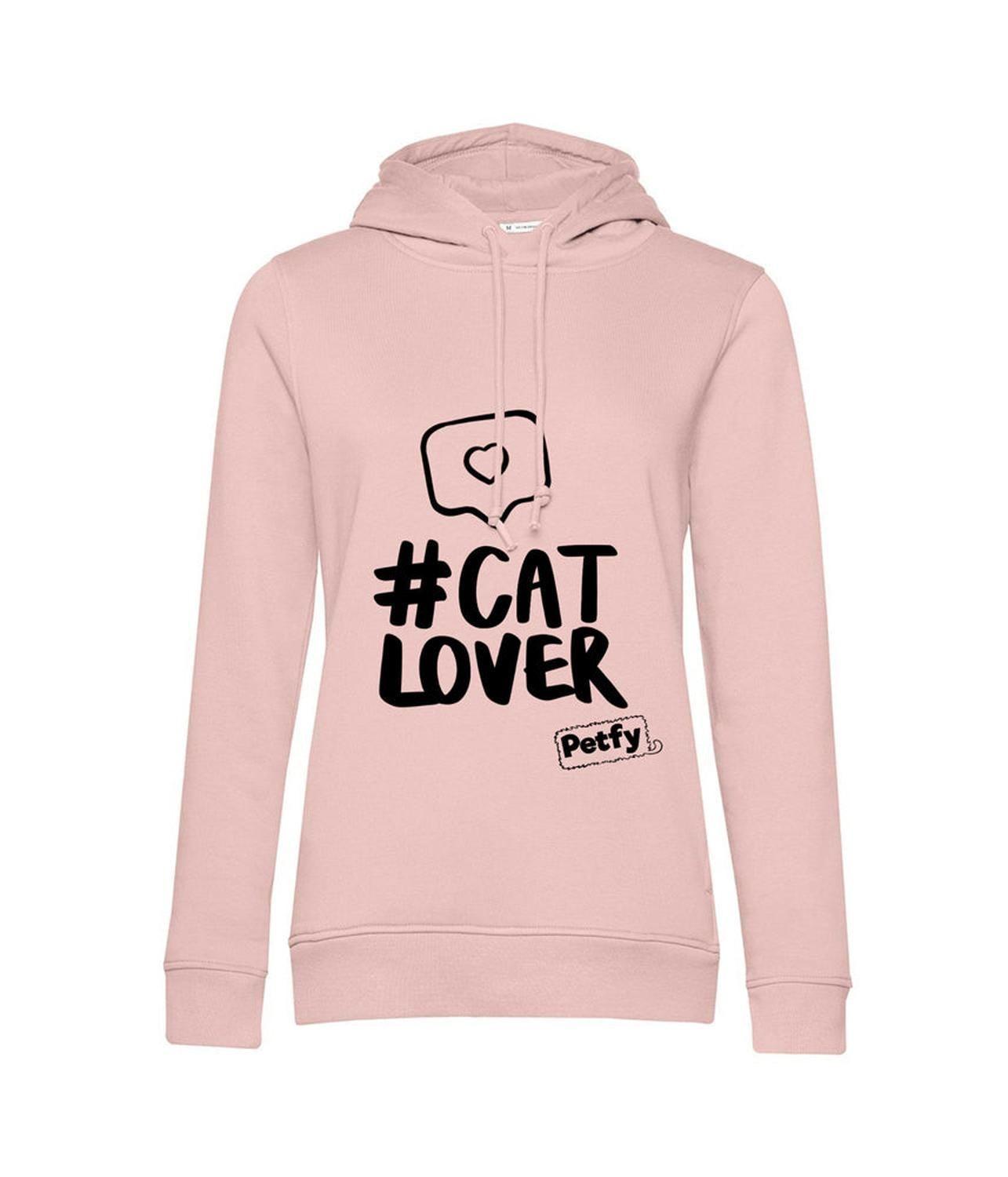 Polerón Mujer - CatLover negro-1