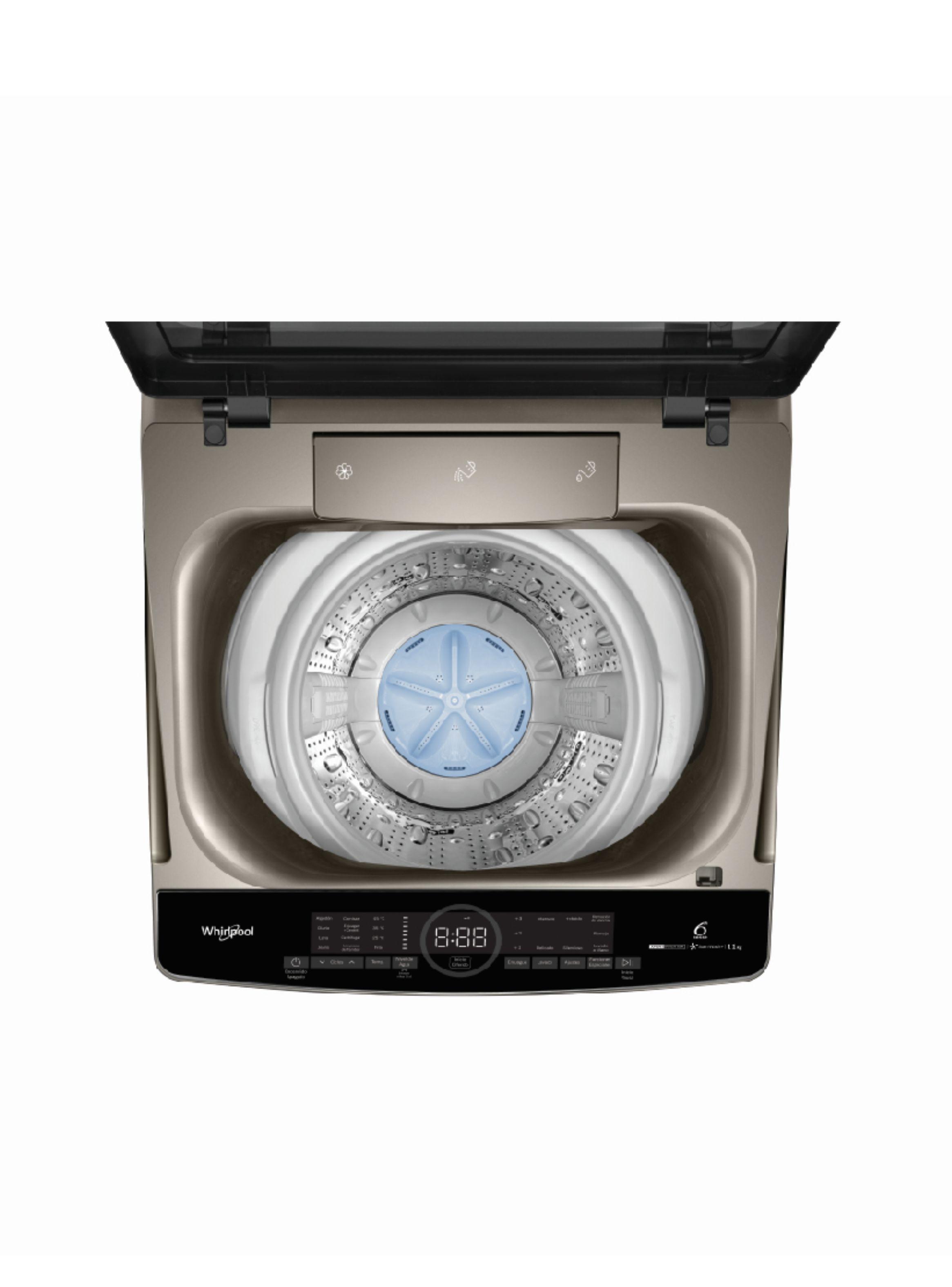 Lavadora whirlpool Carga Superior 11 Kg gris -4