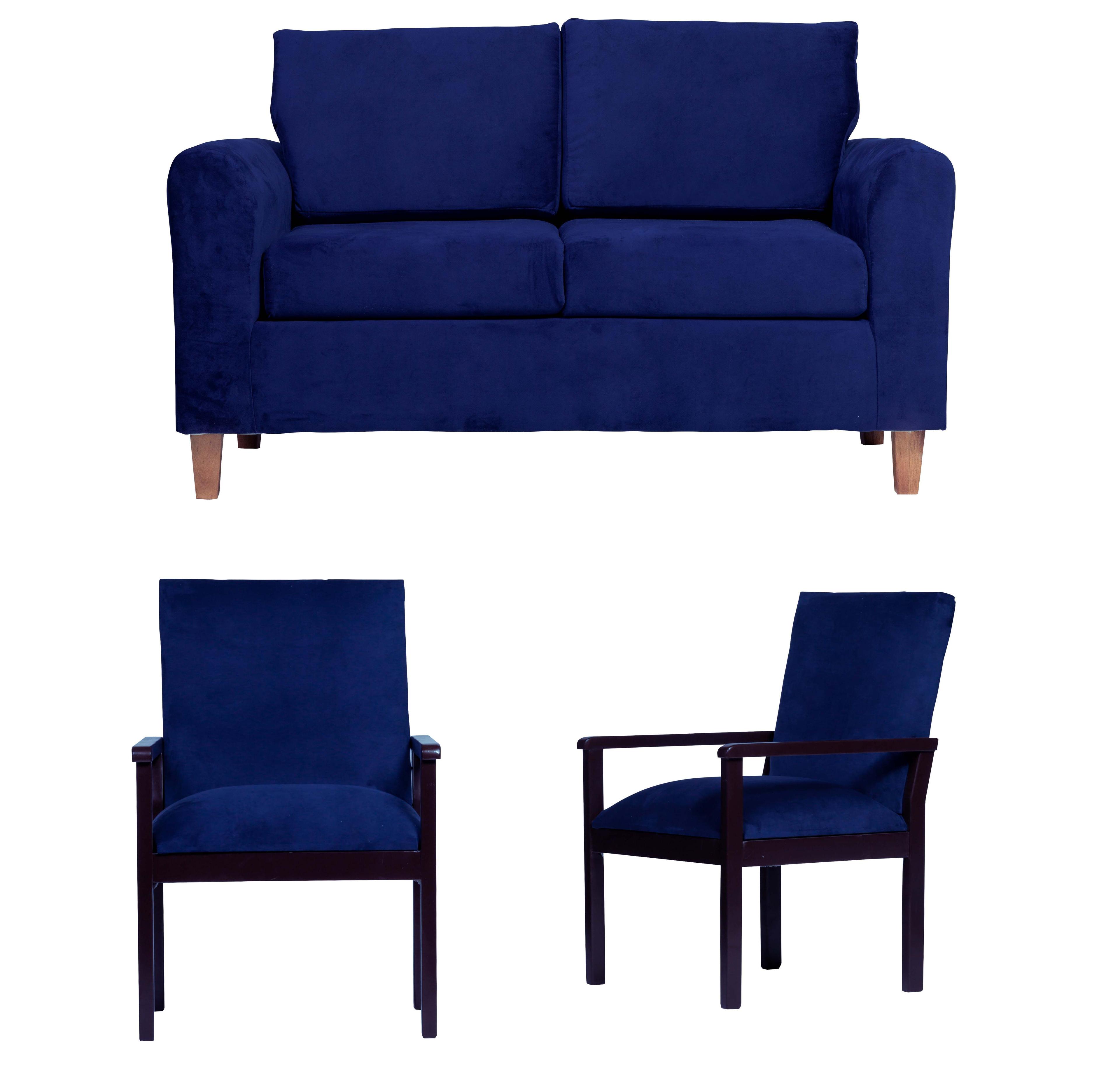 Living Delos 2C + 2 Sitiales Azul-0