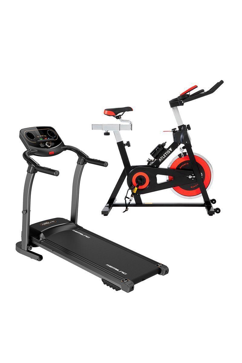 Pack Trotadora M201+ Bicicleta Spinning 15K Negro-0
