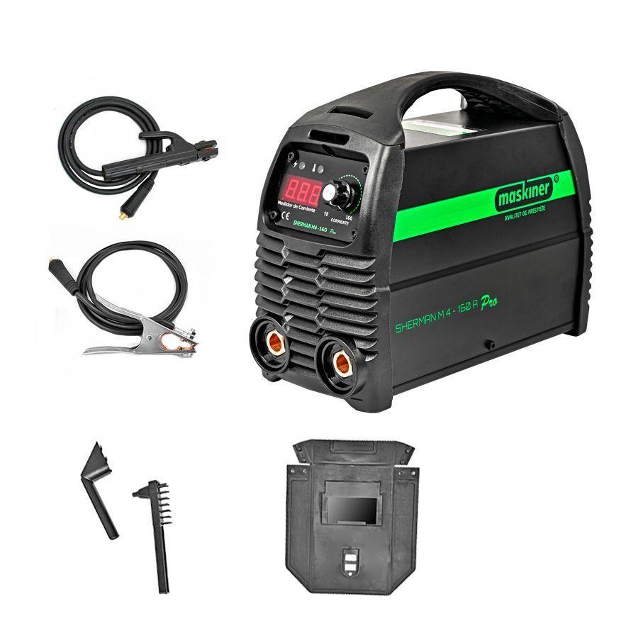 Soldadora Sherman M4 PRO IGBT Inverter 160 Amp MASKINER-0