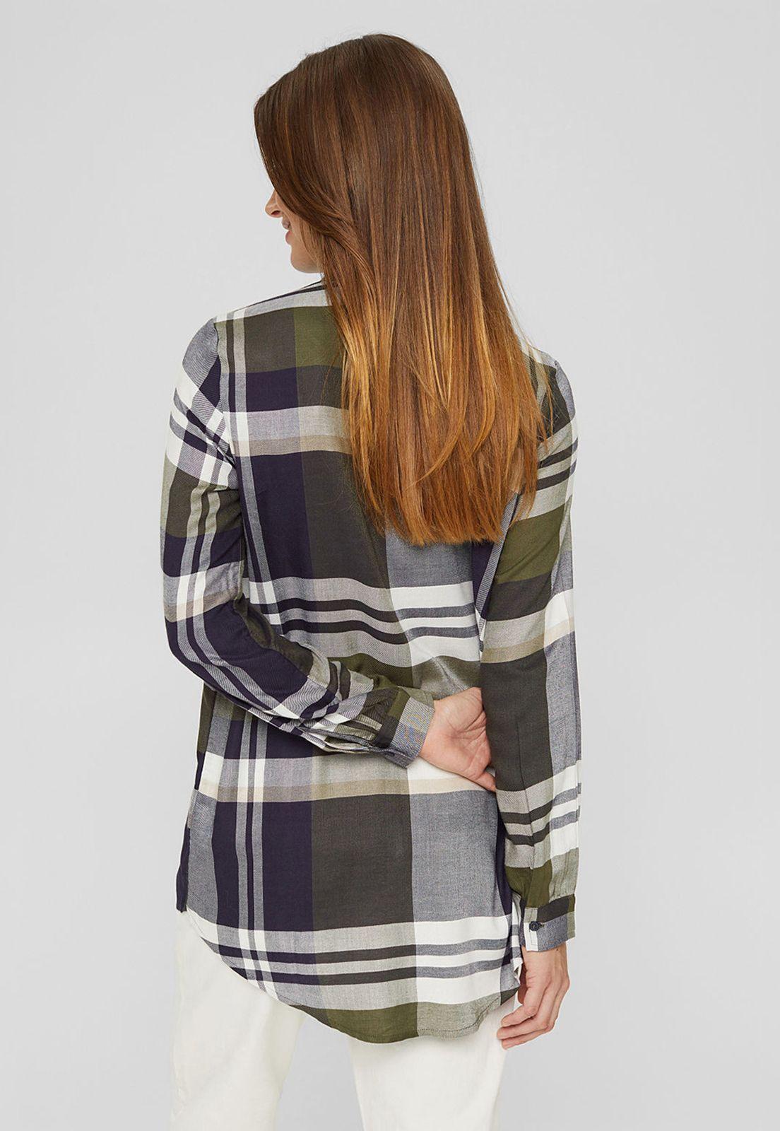 Blusa Larga Con Volantes Esprit-1