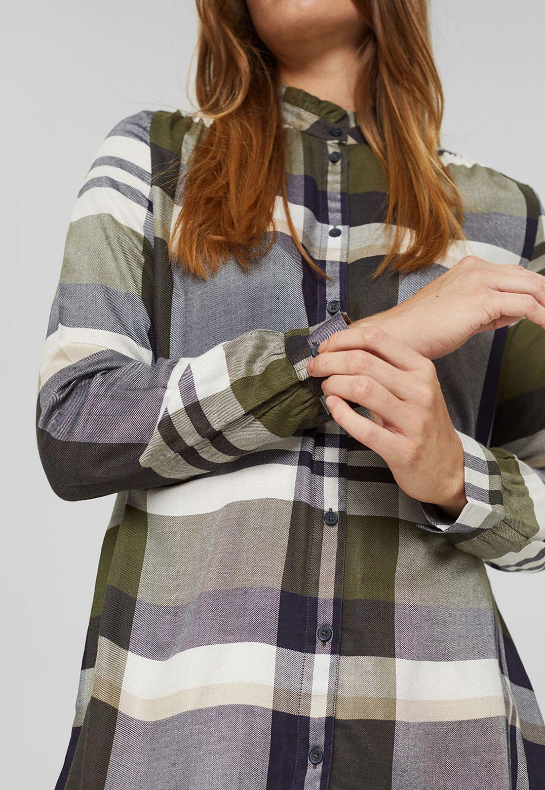 Blusa Larga Con Volantes Esprit-2