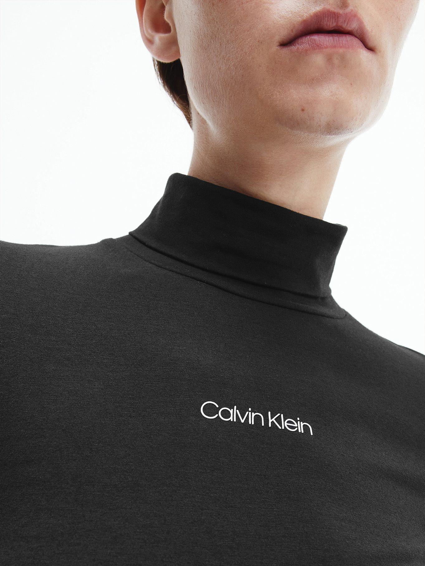 Polera LS Mini Turtleneck  Negro Calvin Klein-3
