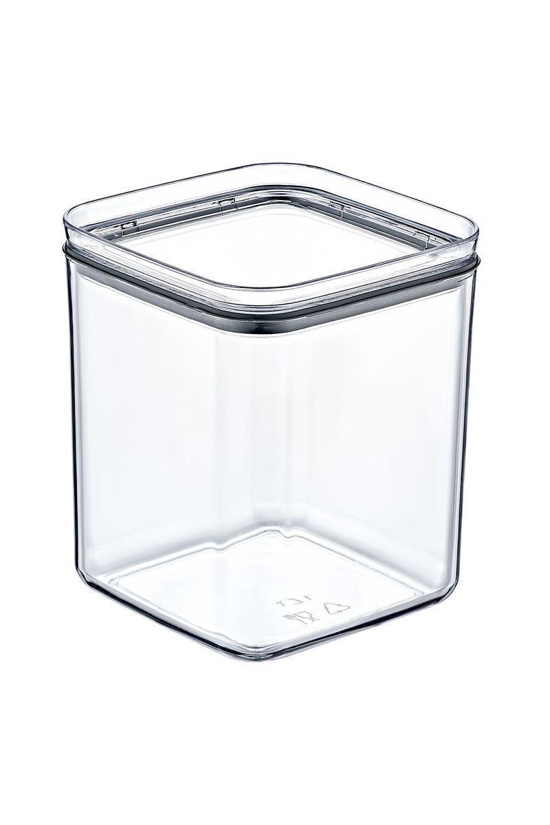 Contenedor Hermético 1 Lt Square Crystal-0