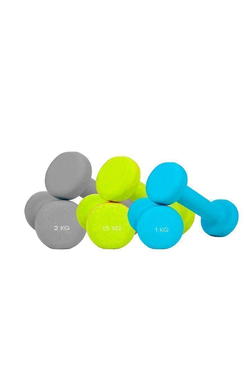 Set Mancuernas 9 KG Recubiertas con Neopreno-0