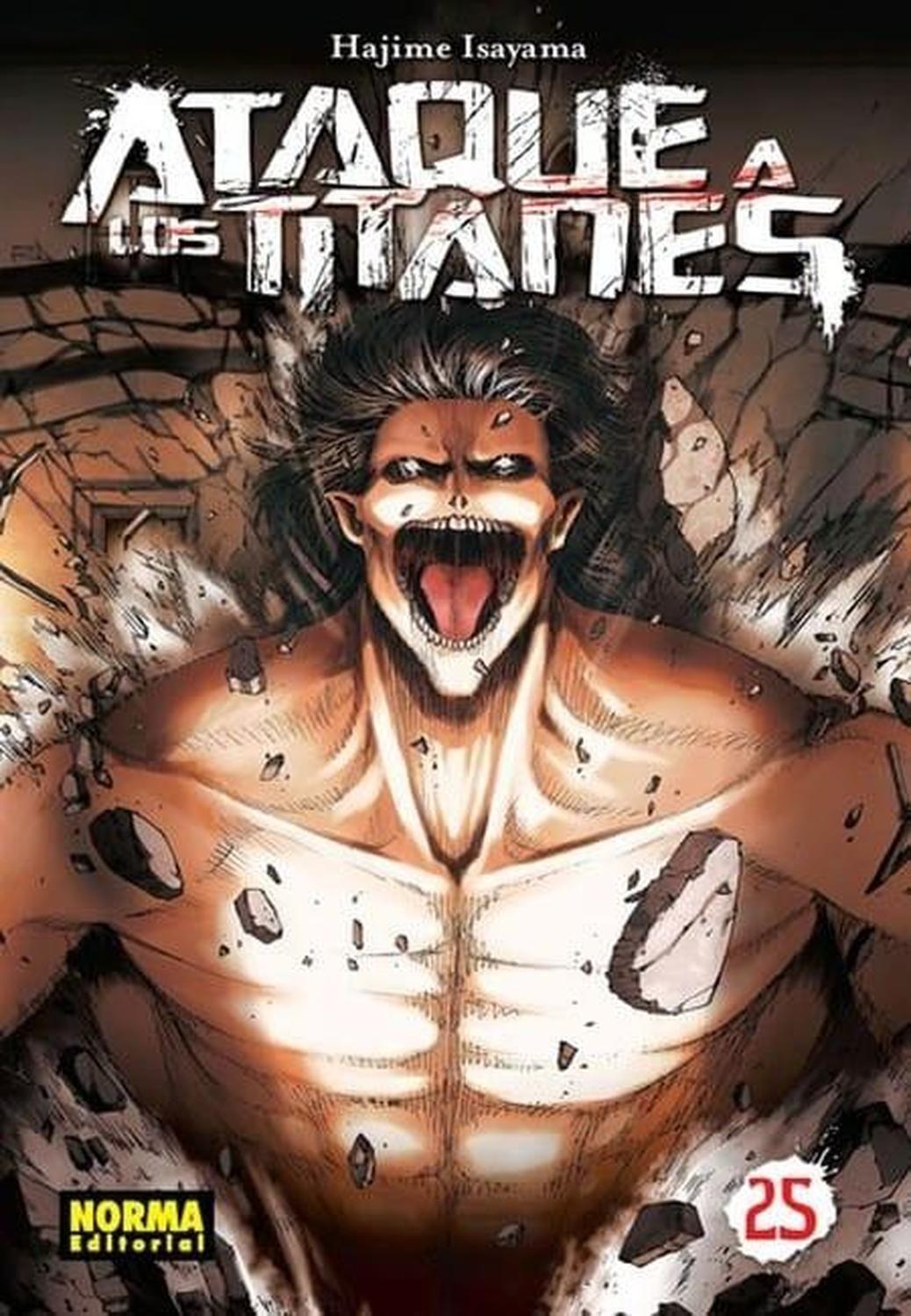 Manga Ataque A Los Titanes 25 - España-0