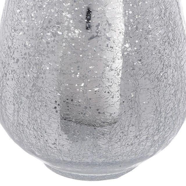 Jarrón Decorativo Roma Plata Mediano-1