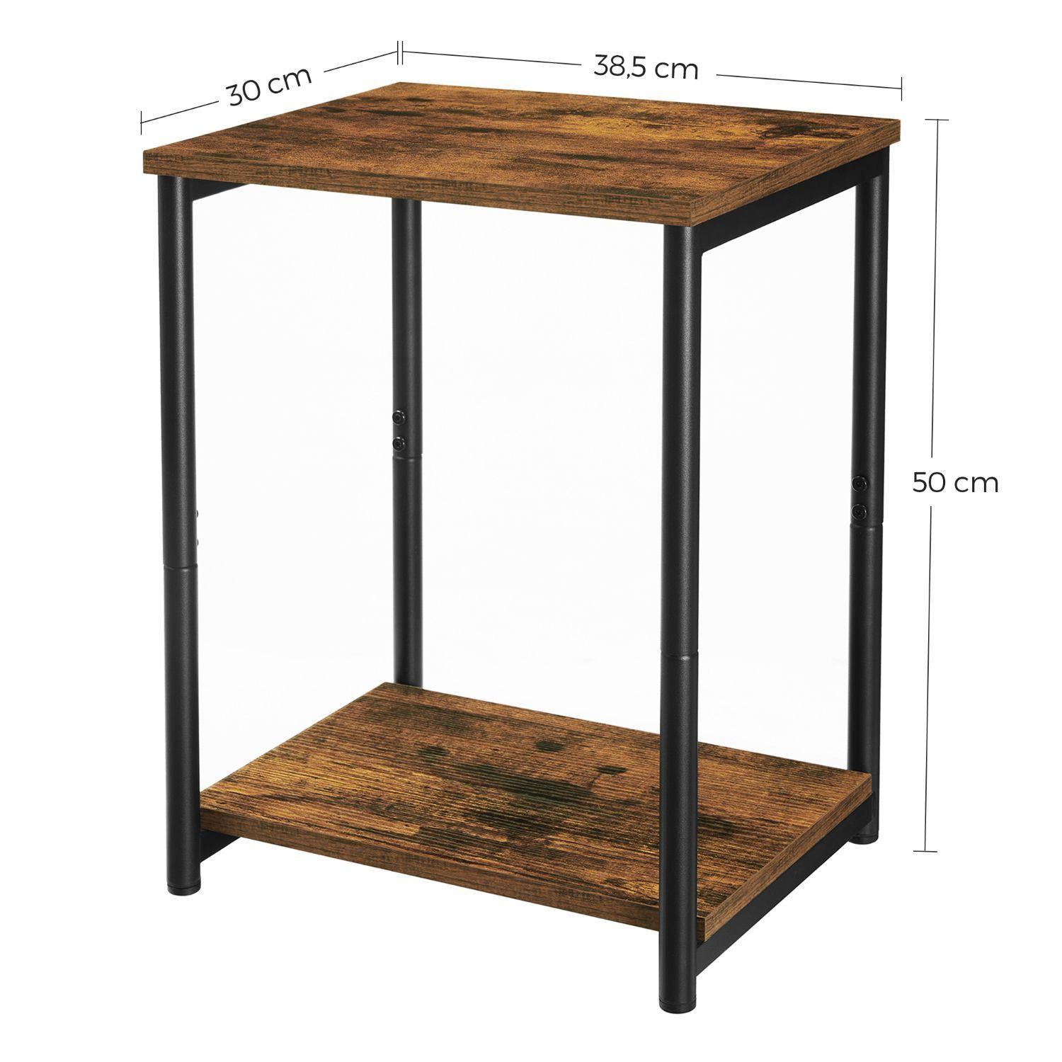 Set Mesas Laterales Estilo Industrial-4