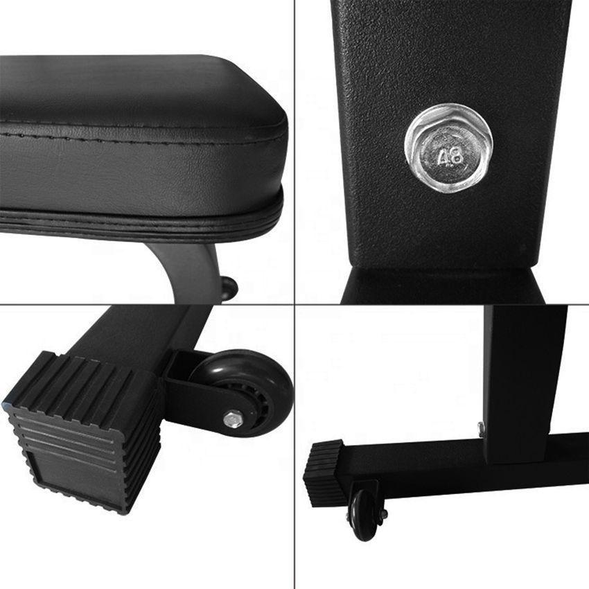 Banco plano con ruedas multi propósito 200 kg -6