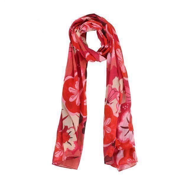 Pañuelo Estampado Fucsia Artistic iD-0
