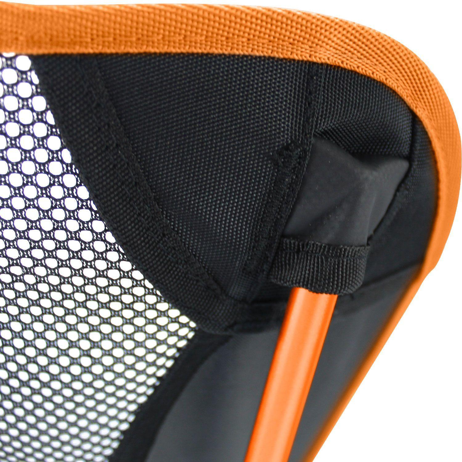 Silla Plegable de Camping Naranja-4