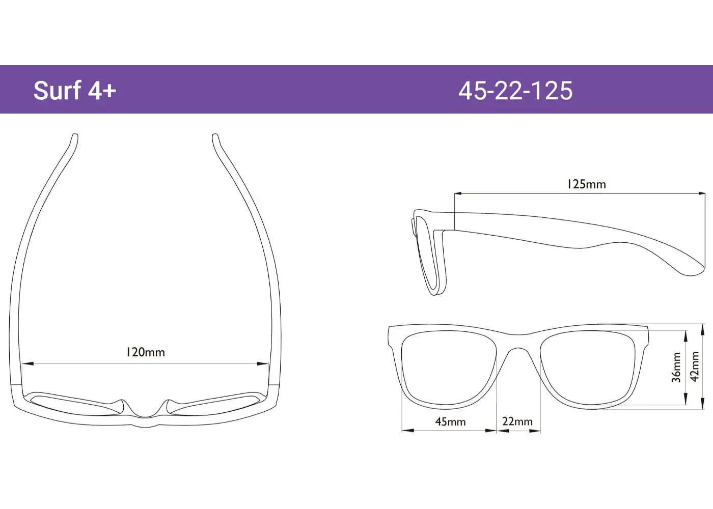 Lentes De Sol Para Niños Surf 4+ Fucsia-2
