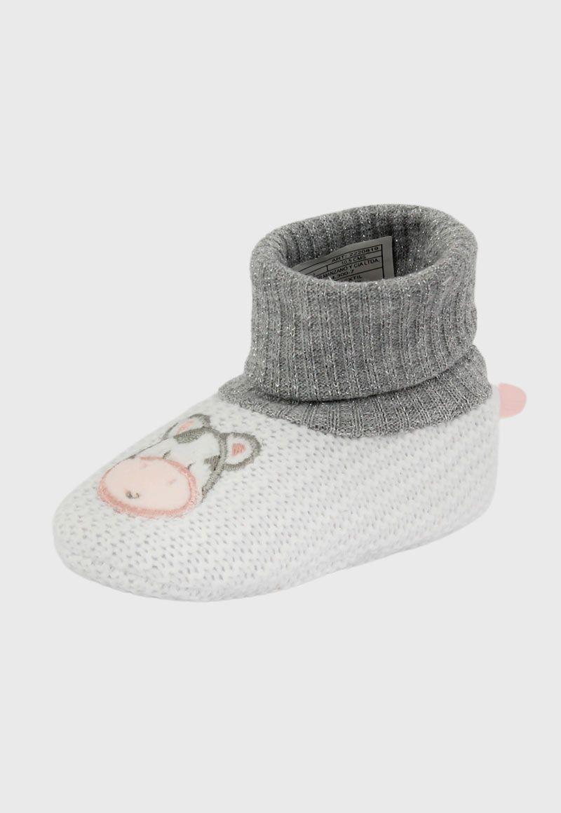 Botín Tejido Bebé Soft Niña-0