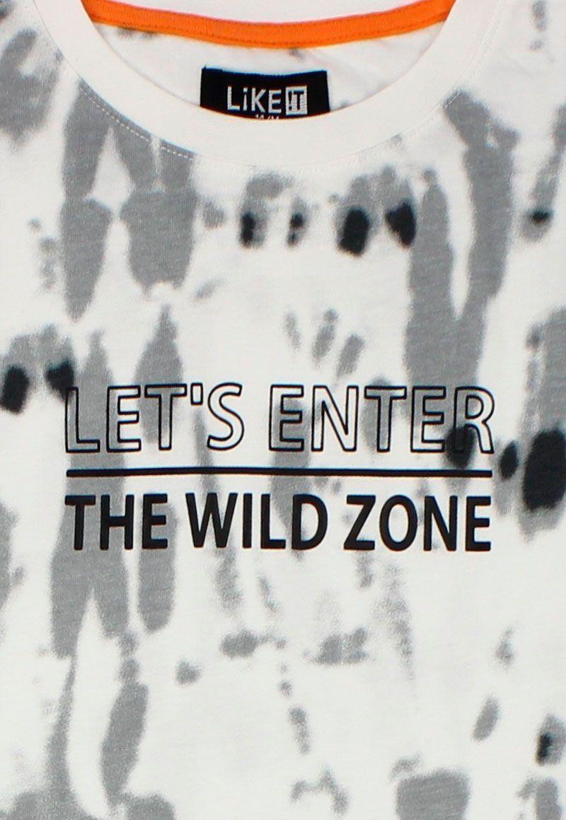 Polera Teens Niño M/C Tie Dye Nature Vibes Like It-2