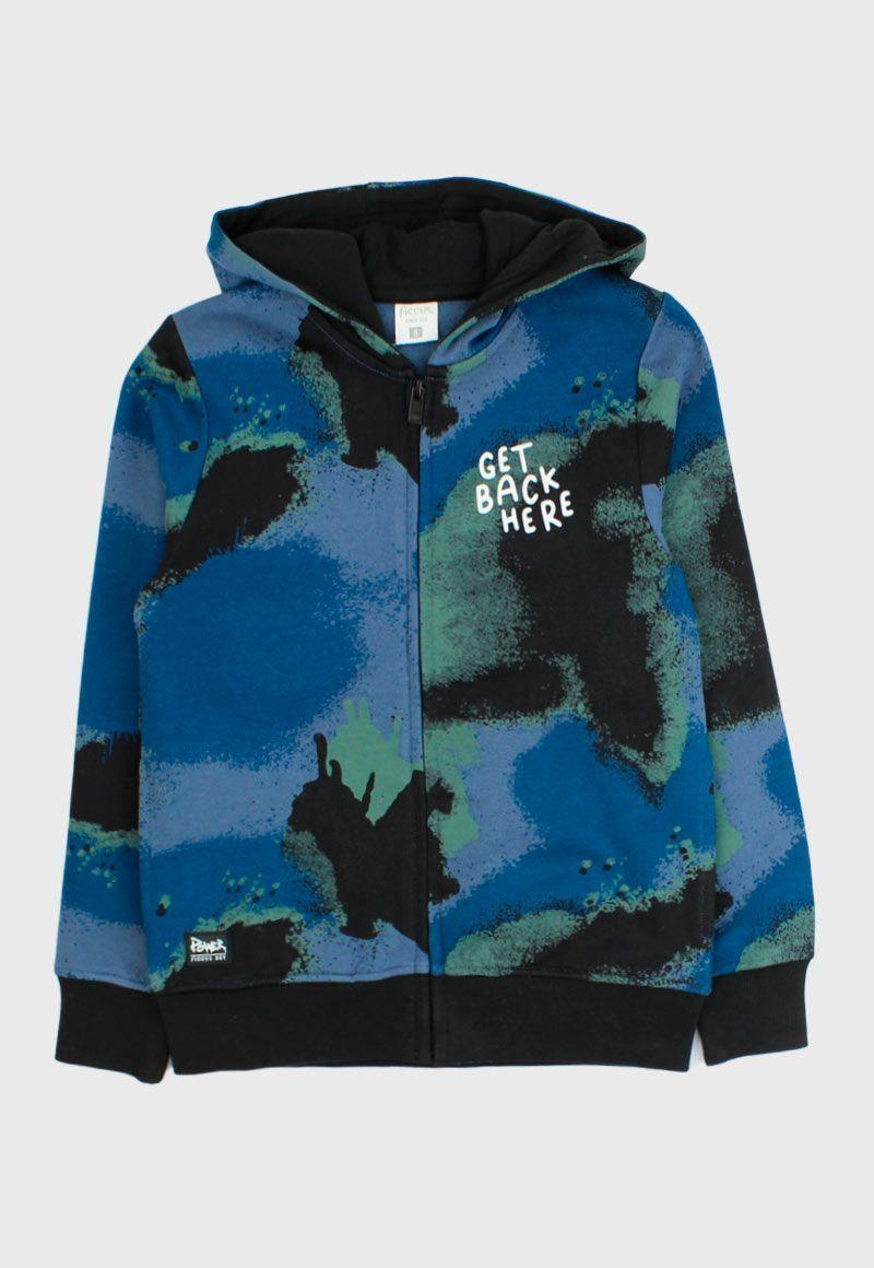 Poleron junior niño estampado power 343-0