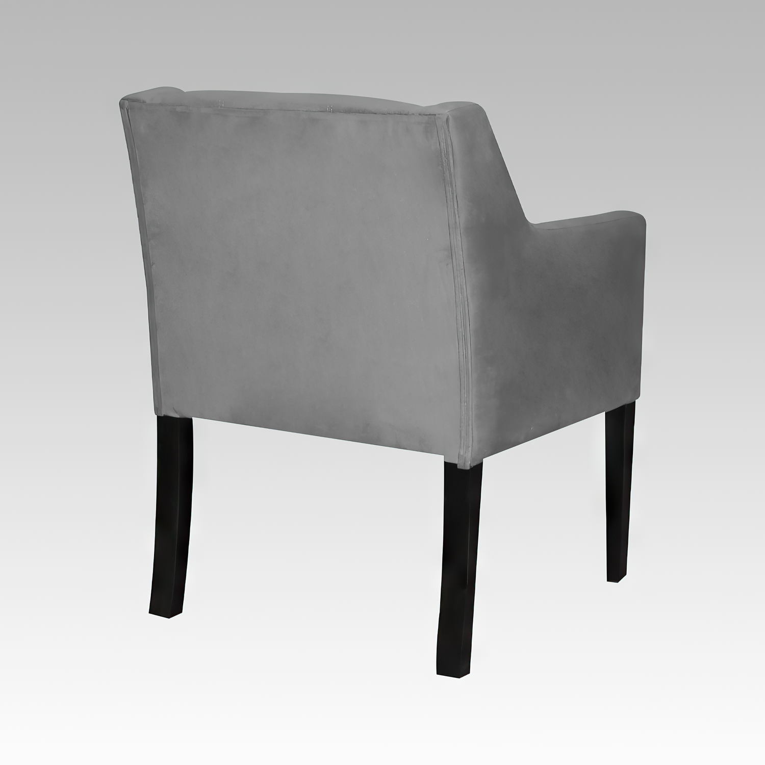 Poltrona Estilo Botón Reims gris-2