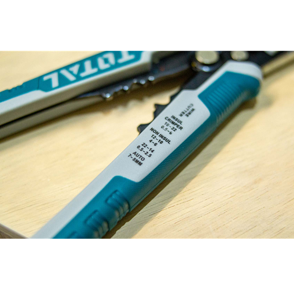 Alicate Pelacable Automático 3 En 1 Multiuso Total-3