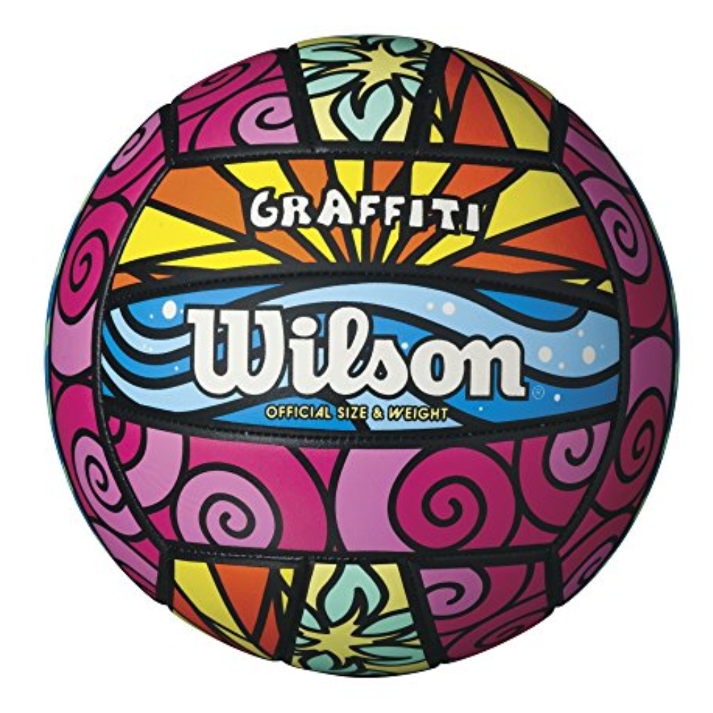 Balón Volleyball Ocean Graffiti Tamaño 5 Colores-0