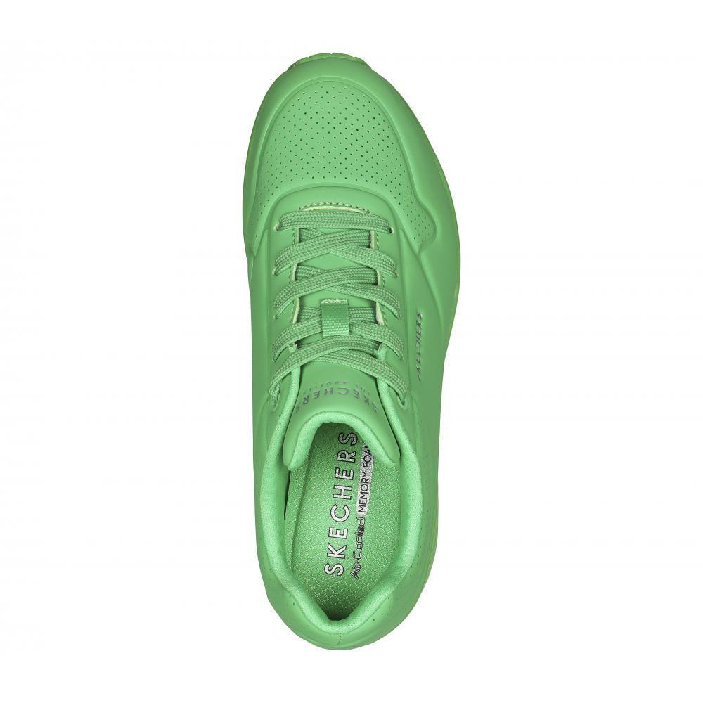 Zapatilla Mujer Uno Stand On Air Verde Skechers-1