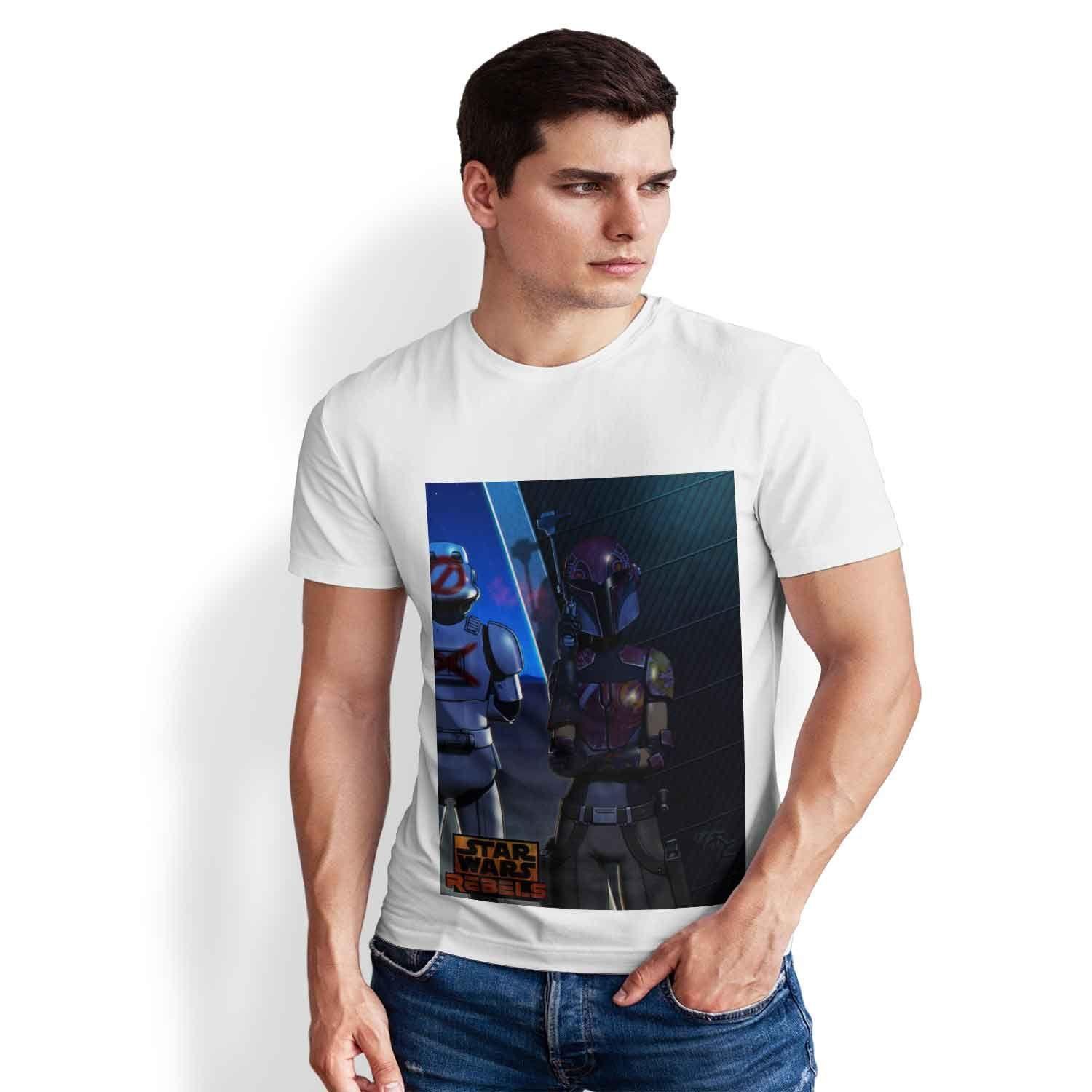 Polera Manga Corta Star Wars - Rebelde D8-2