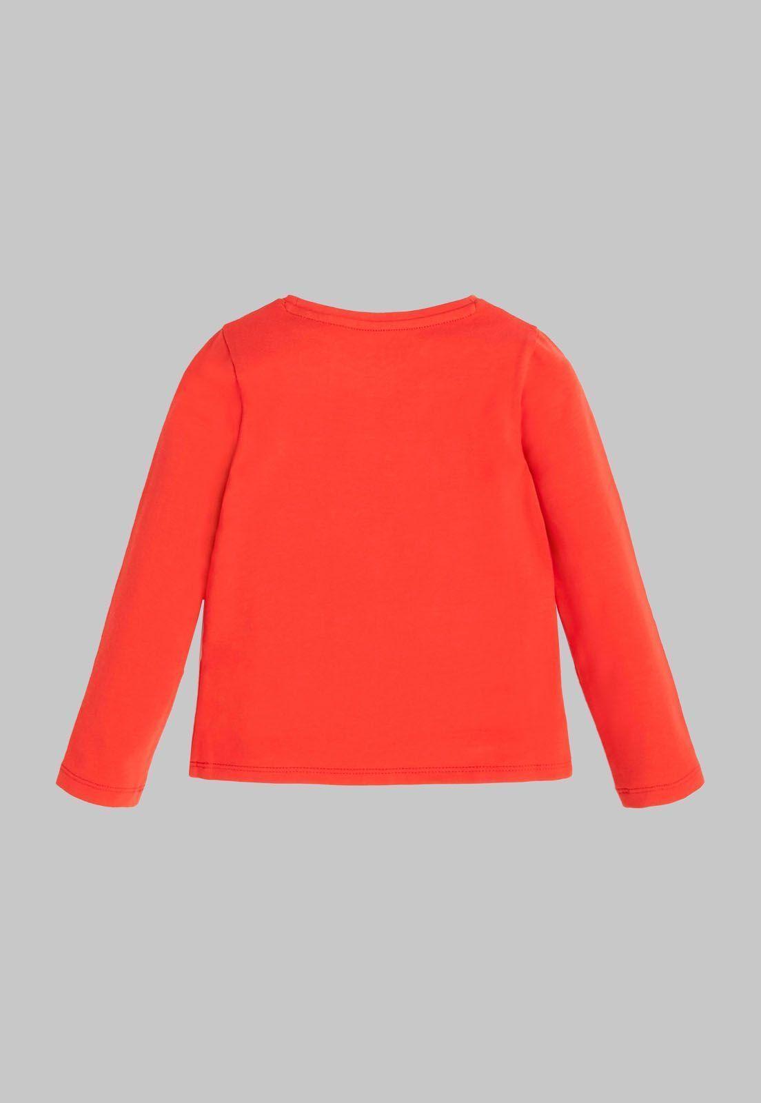 Polera Ls T-Shirt G512 Rojo Guess Kids-1