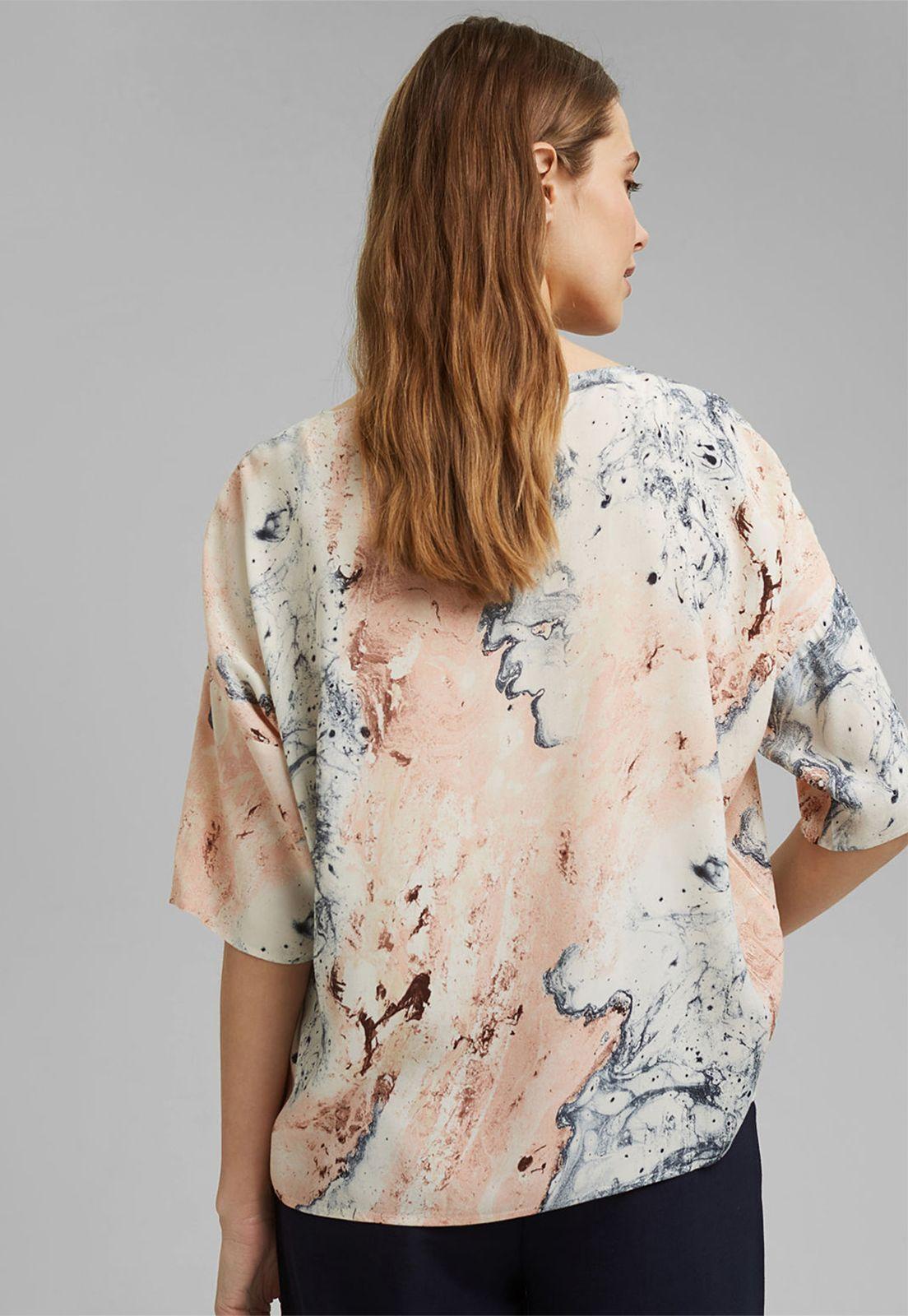Blusa Con Estampado Esprit-1