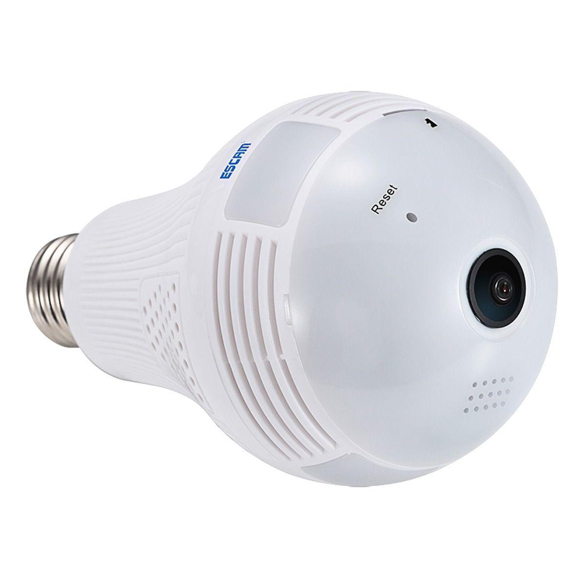 Camara IP WiFi Panoramica Ampolleta Escam QP136-5