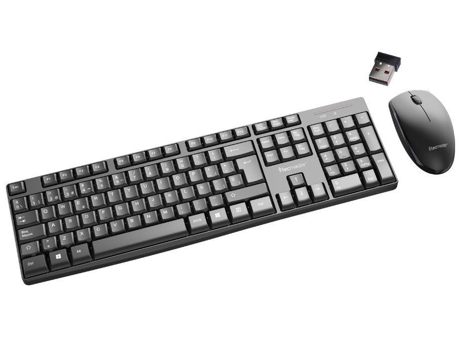 Combo Teclado +  Mouse Inalambrico Tecmaster-3