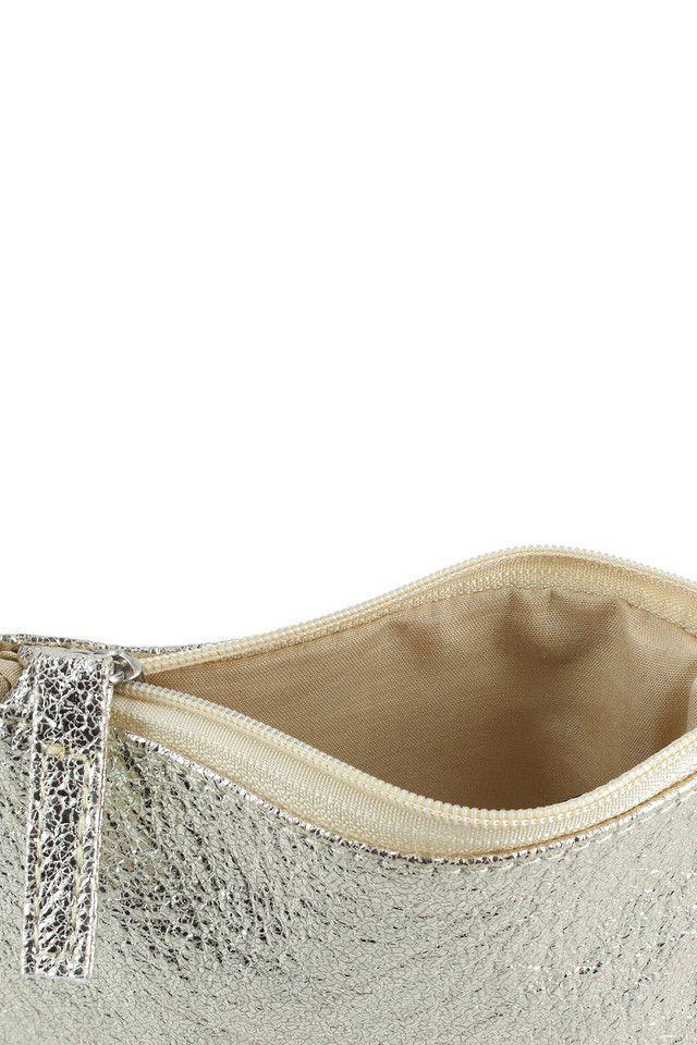 Billetera Monedero Dorado Gold iD-1