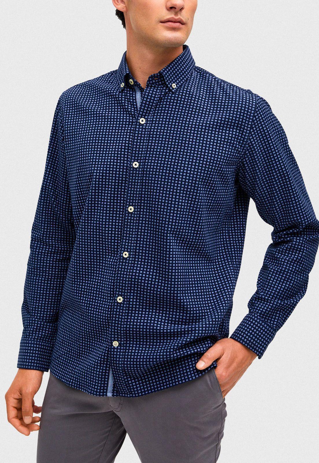 Camisa casual Brooks Marino-0