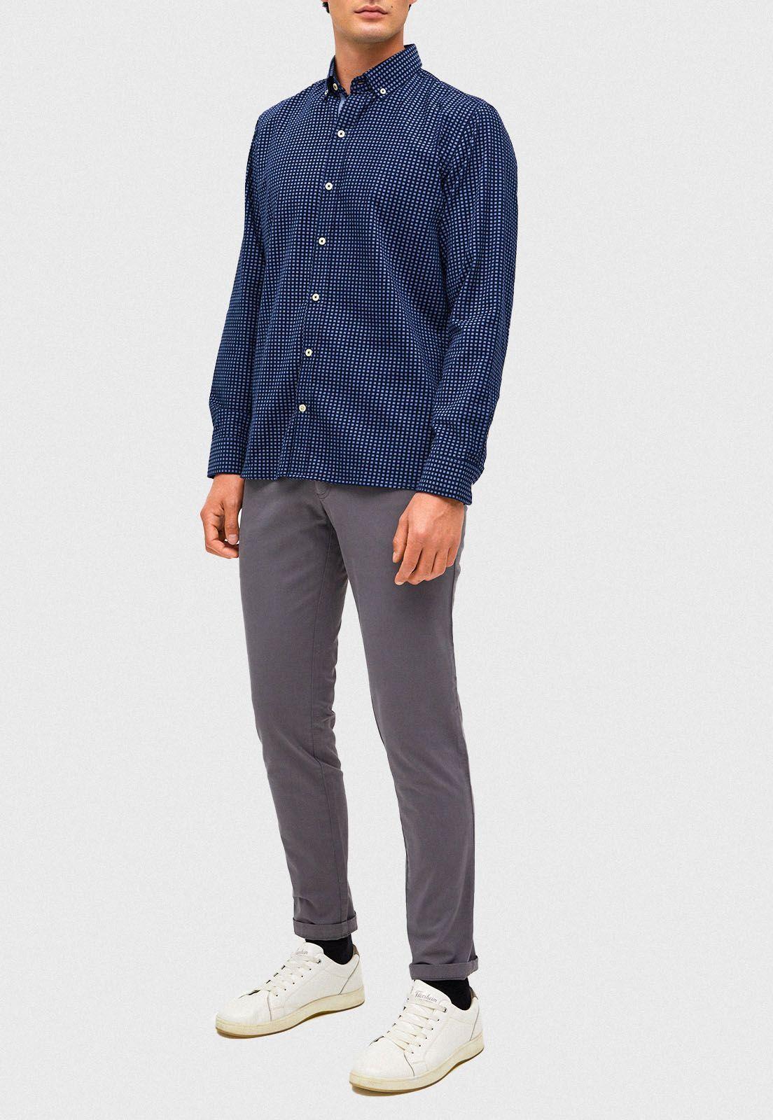 Camisa casual Brooks Marino-3