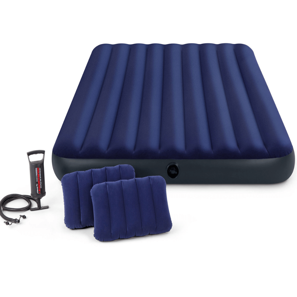 Colchón Inflable Intex Set 2 Plazas 152x203x25 Cm-2