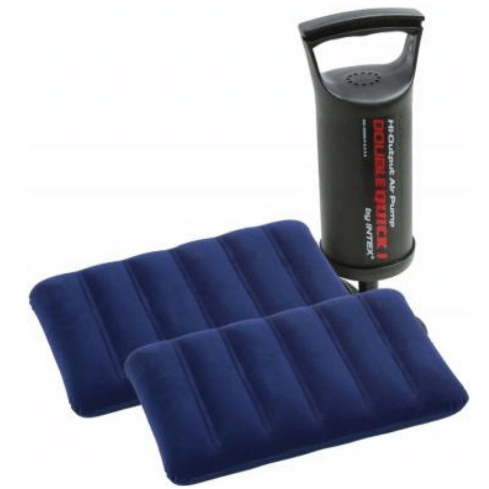 Colchón Inflable Intex Set 2 Plazas 152x203x25 Cm-4