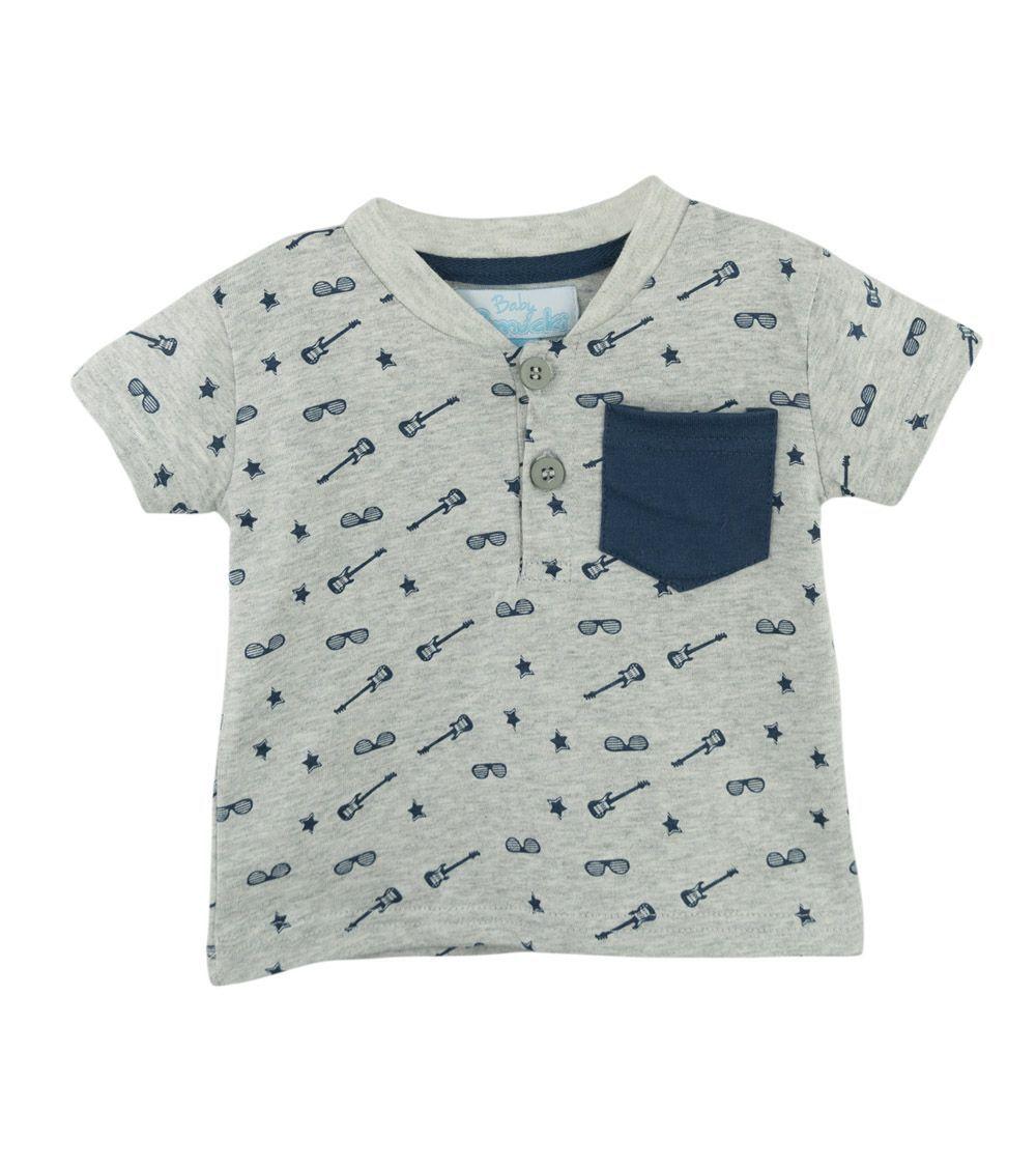 Conjunto de Short Jeans y Polera Gris Pumucki-1