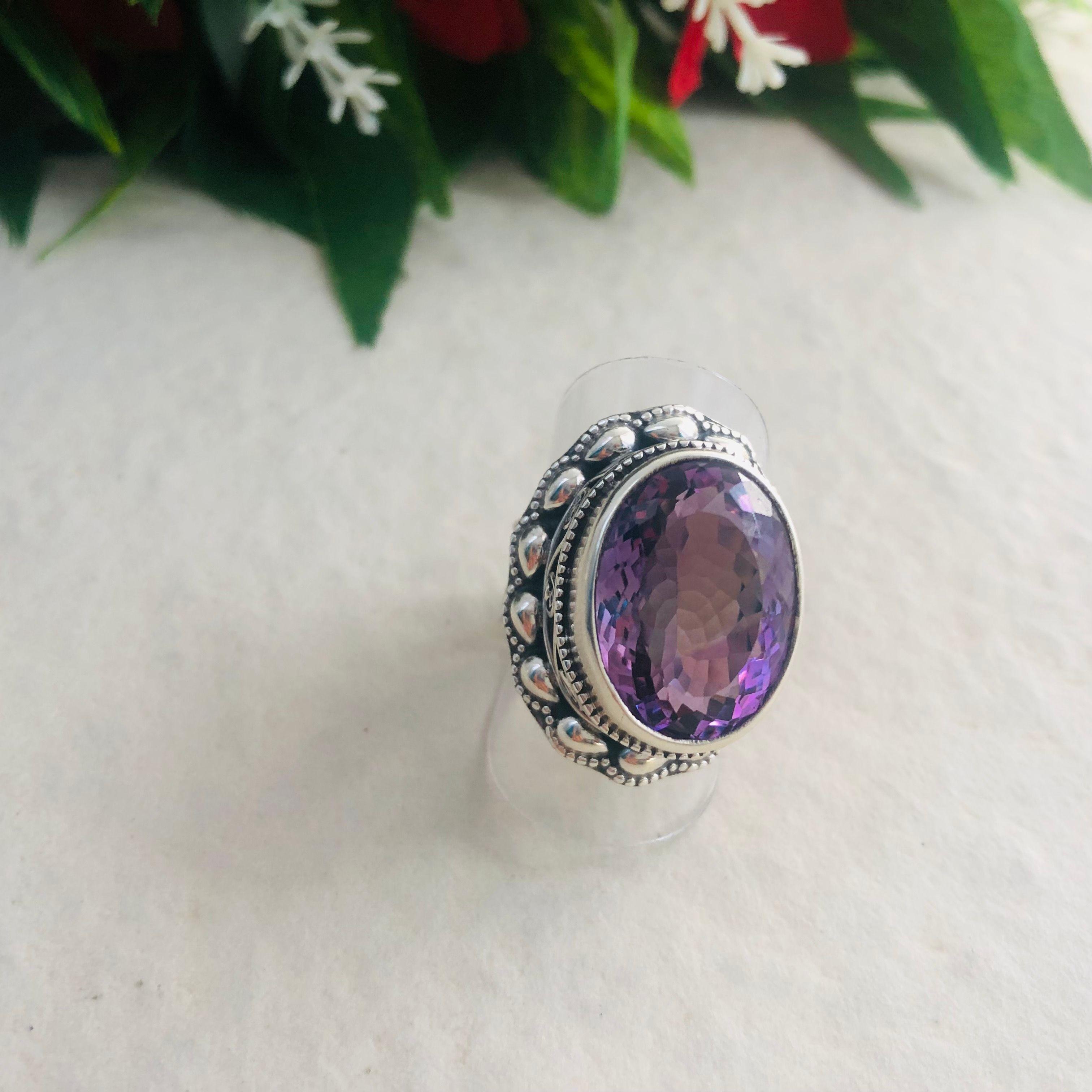 Anillo Amatista en Plata 925-2