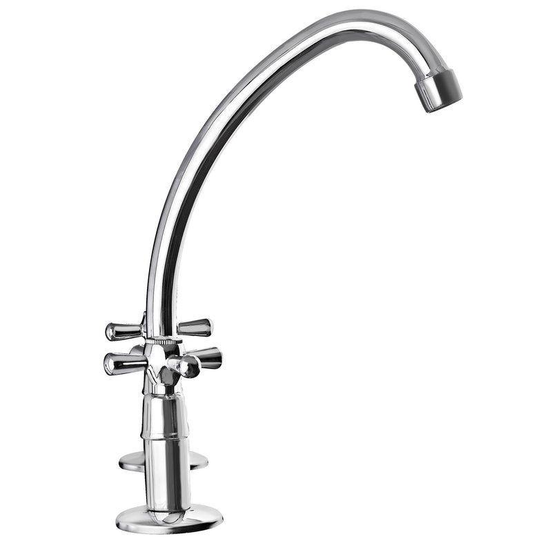 Combinación Llave Grifo Lavaplatos Fregadero Cruz-2