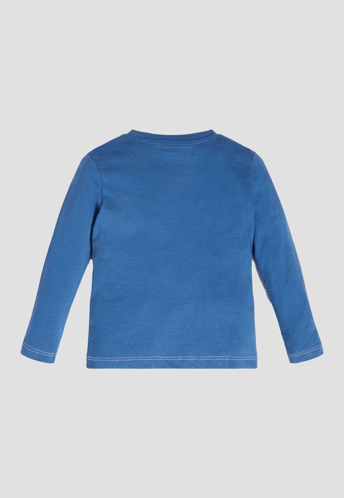 Polera G Kids Ls T-Shirt Logo Front Olpb-1