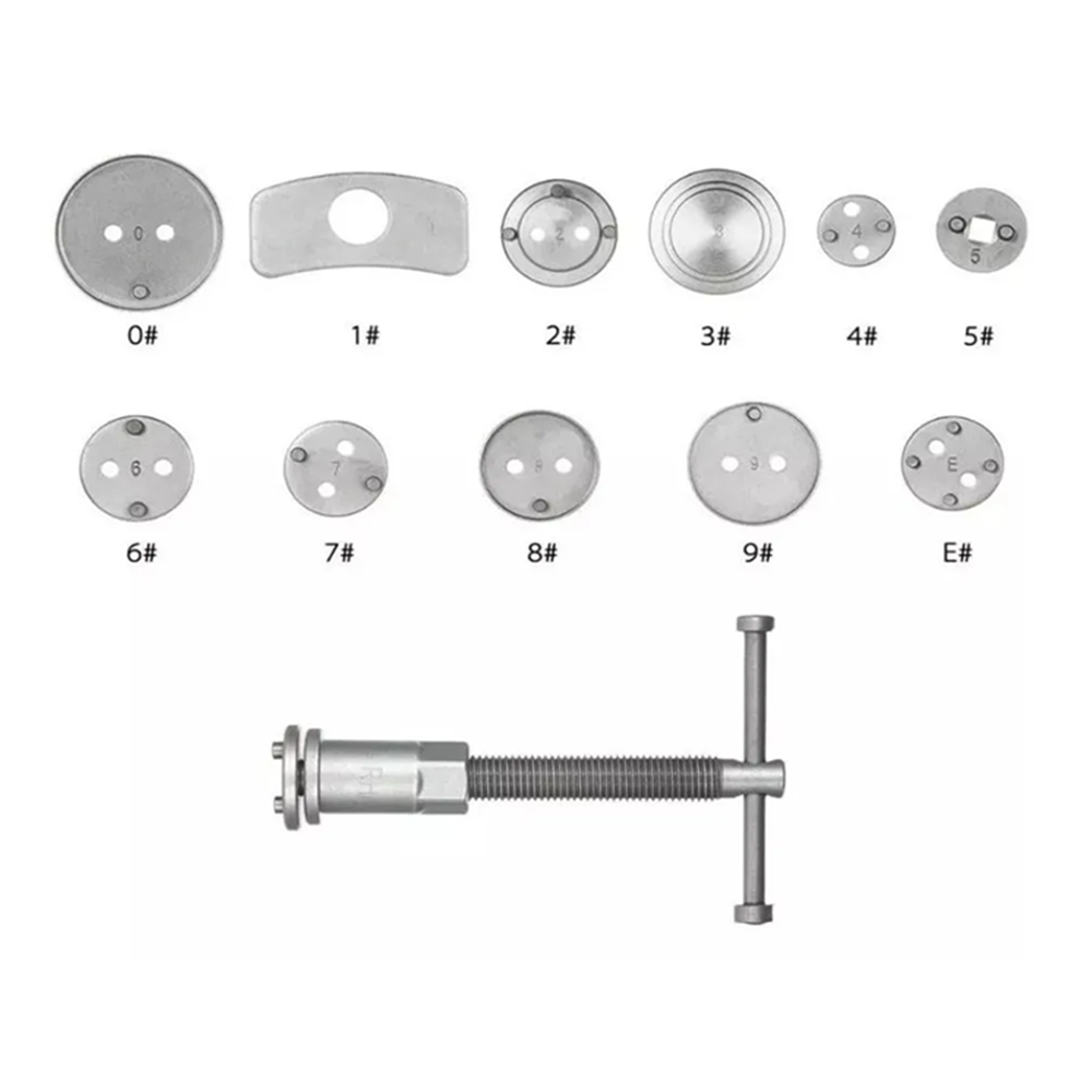 Set Reparacion Compresor Piston Caliper 12 Piezas-1