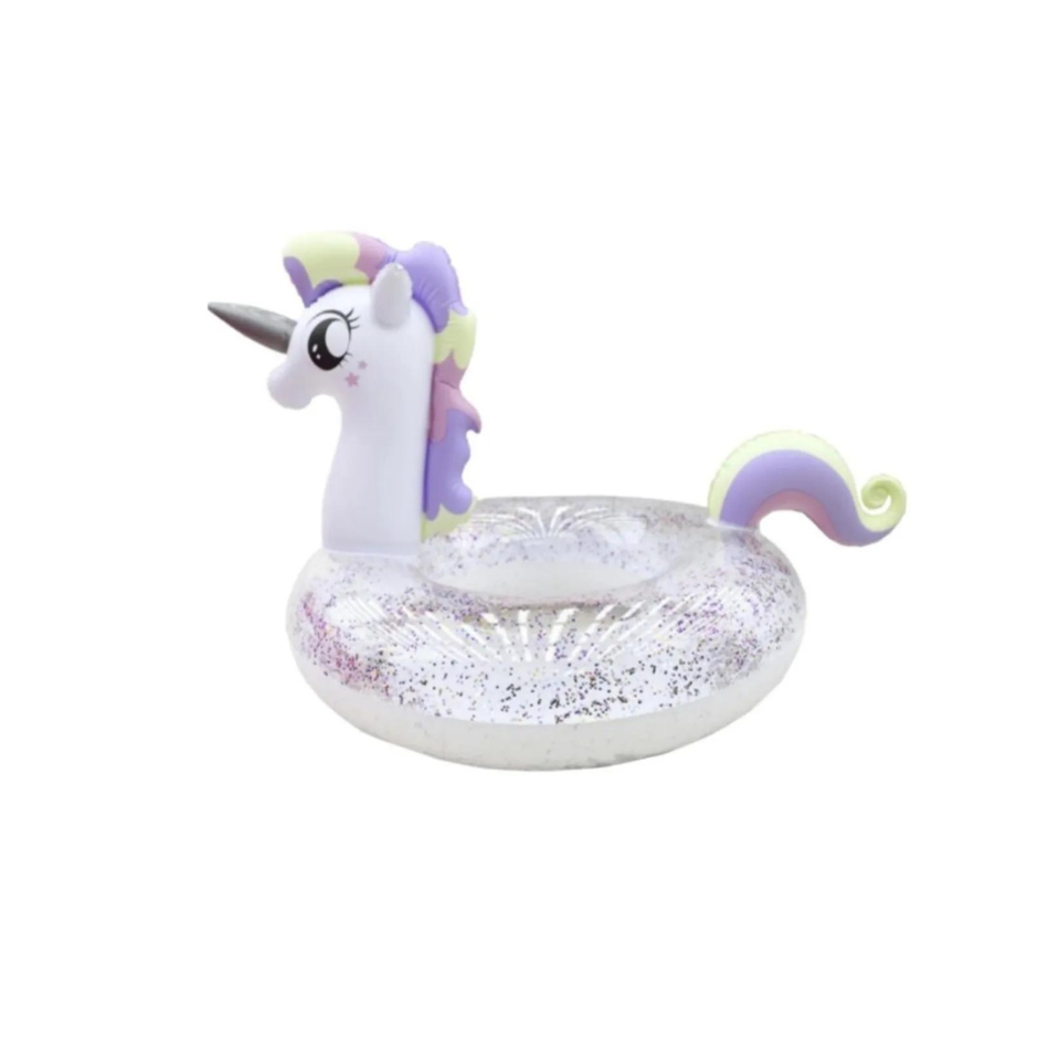 Flotador De Piscina Unicornio 90Cm Bebes Niños-2