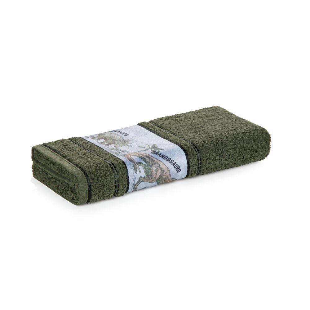 Toalla de baño Karsten Dinosaurios Verde-0