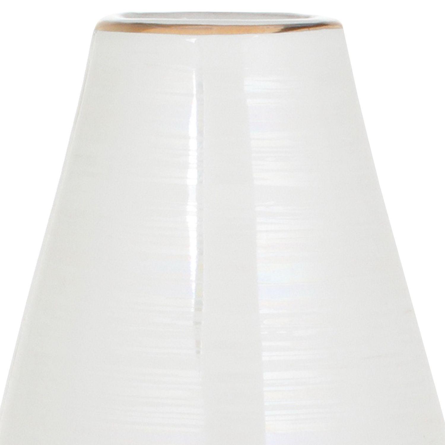 Jarrón Decorativo Nakar Blanco Grande-2