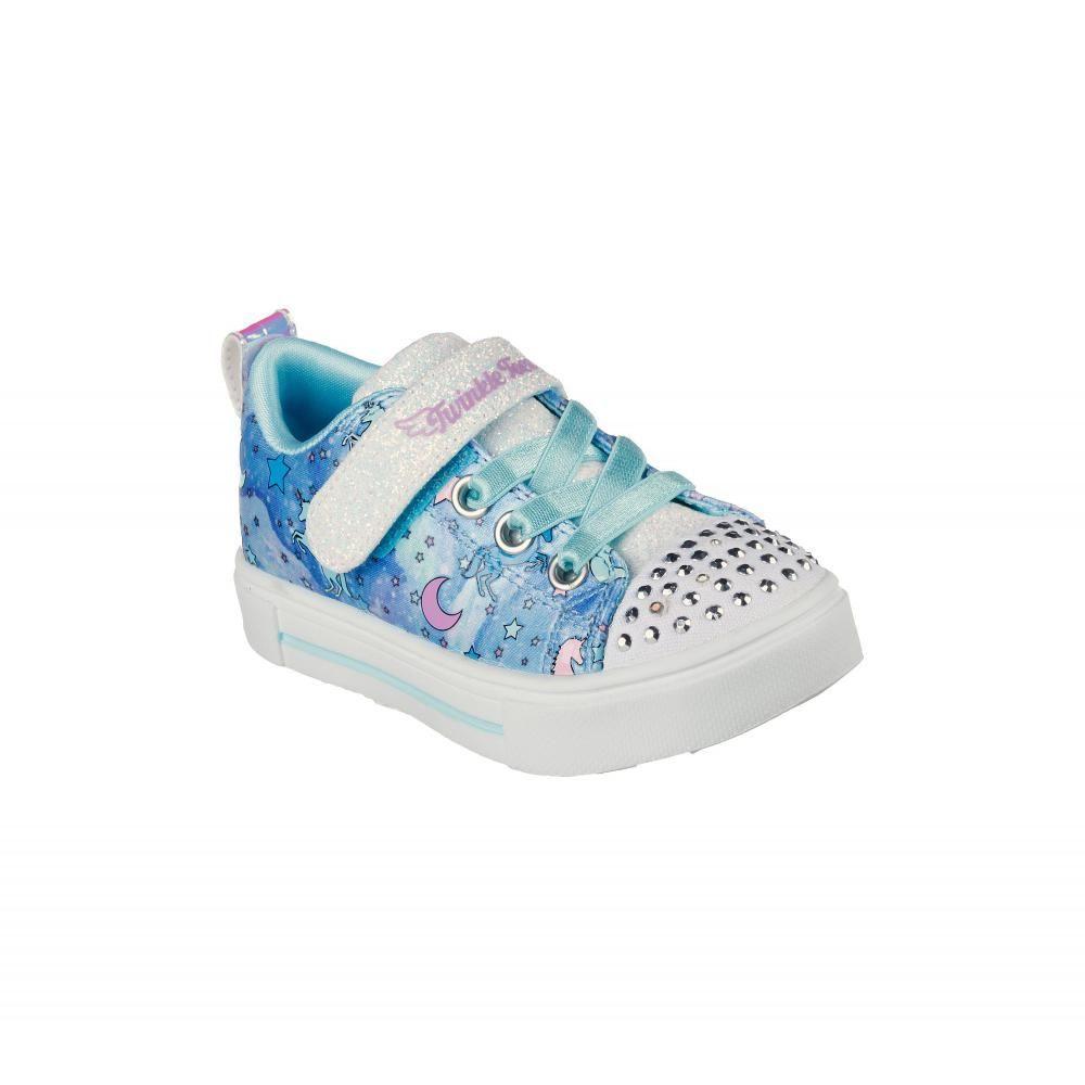 Zapatilla Niña Twinkle Spark Azul Skechers-0