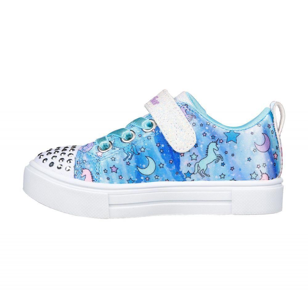 Zapatilla Niña Twinkle Spark Azul Skechers-3
