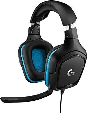 Logitech G432 Audifonos Gamer Para Pc Ps4 - Azul-0
