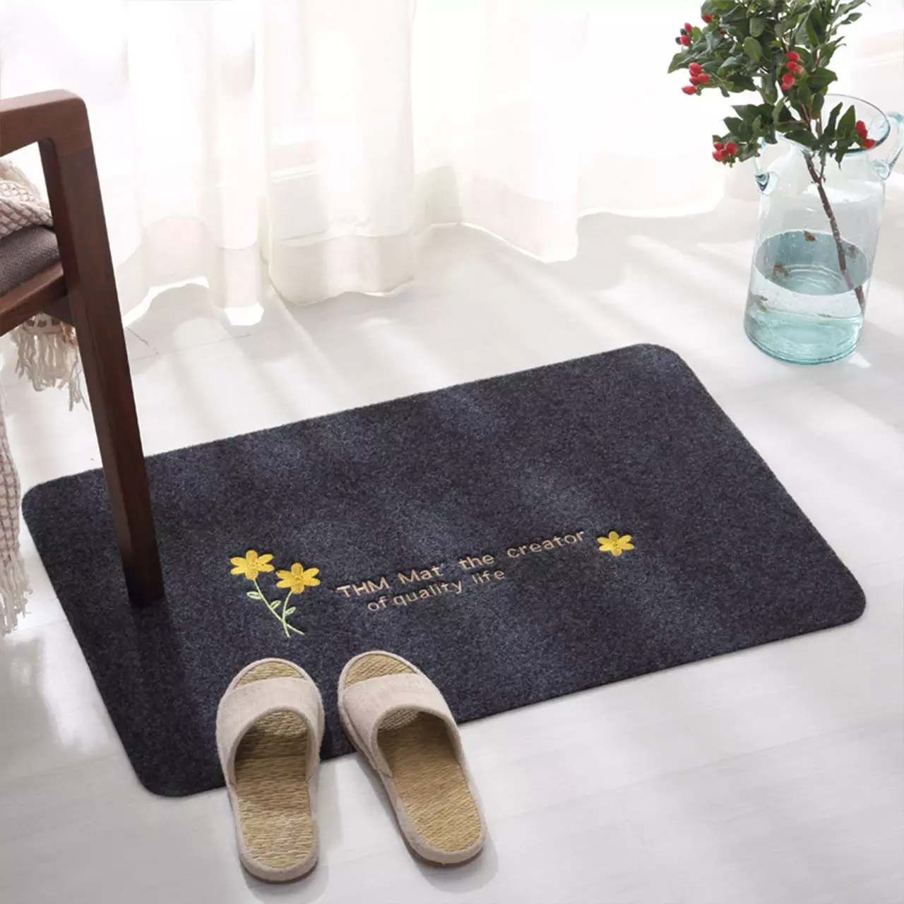 Alfombra Piso Limpiapiés 50 X 80 Cm-0