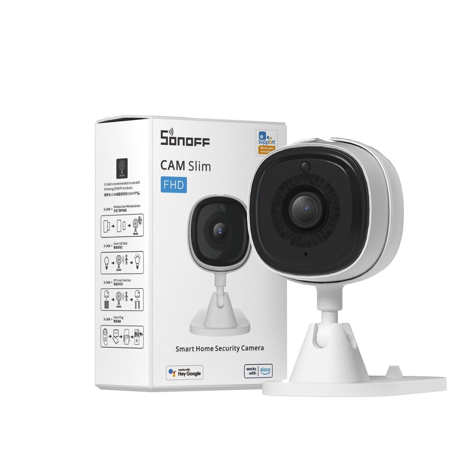 Cámara de Seguridad Slim Full HD Wi-Fi S-Cam Sonoff-0