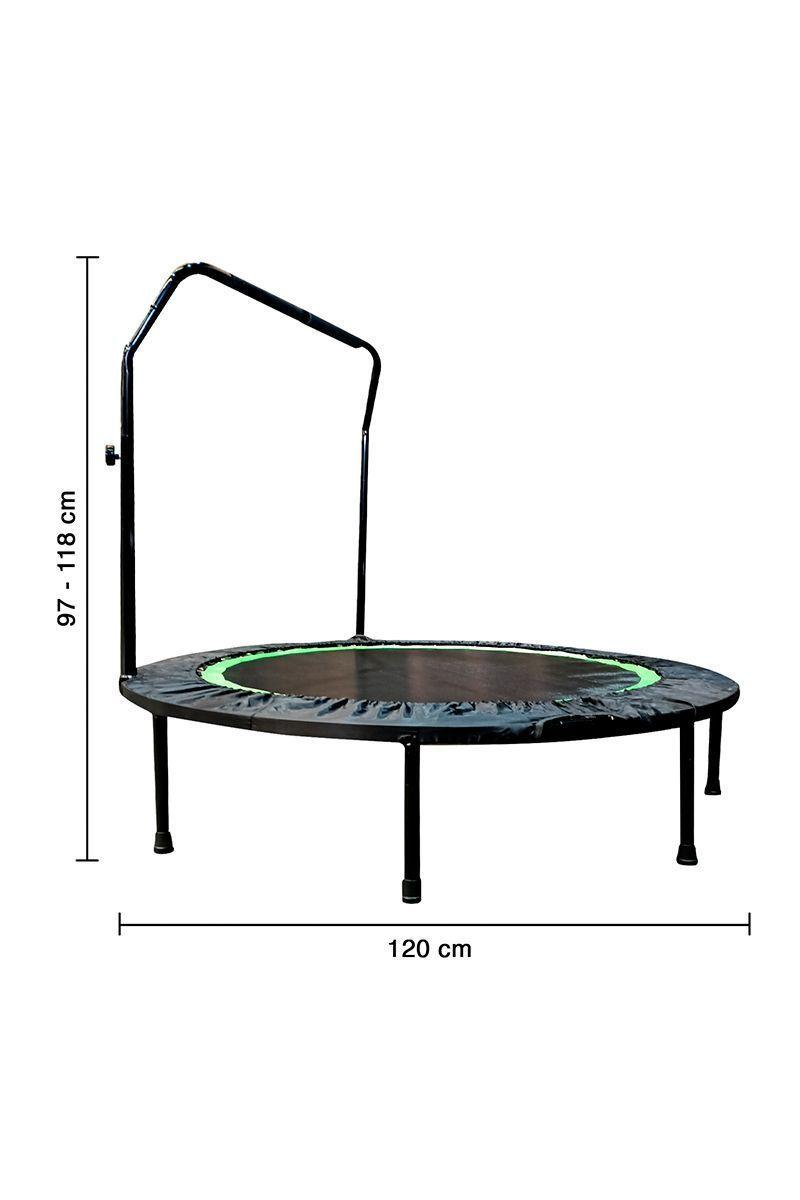 Trampolín Home Fitness 1.2 m con Soporte-2