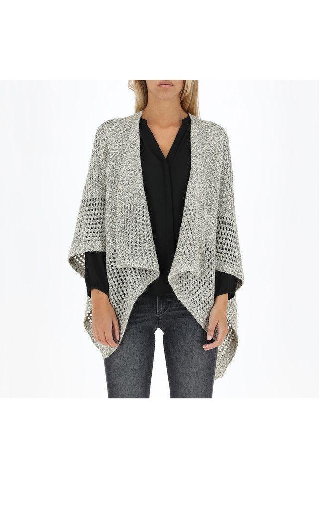 Poncho Calado Gris Humana-1