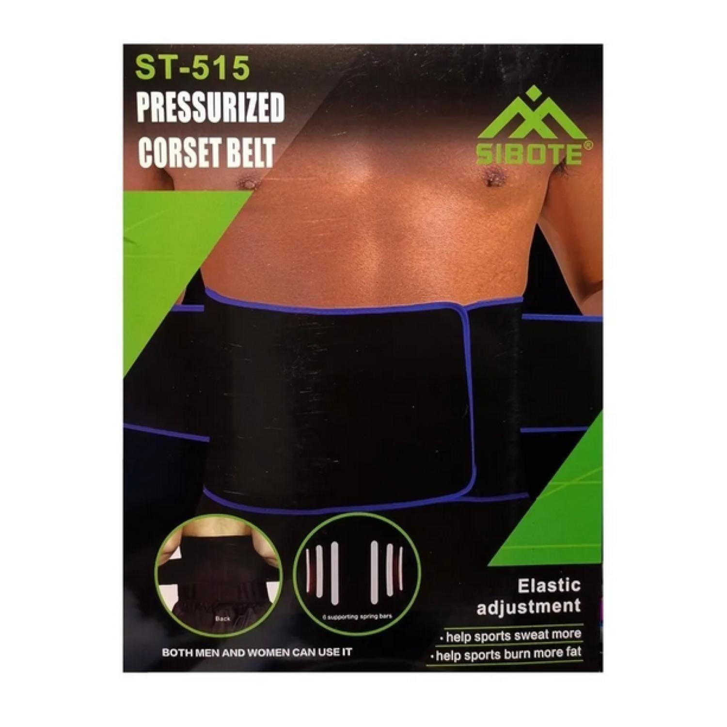Faja Cinturon Ajustable Reductor Lumbar Mujer Hombre Fitness XL-3